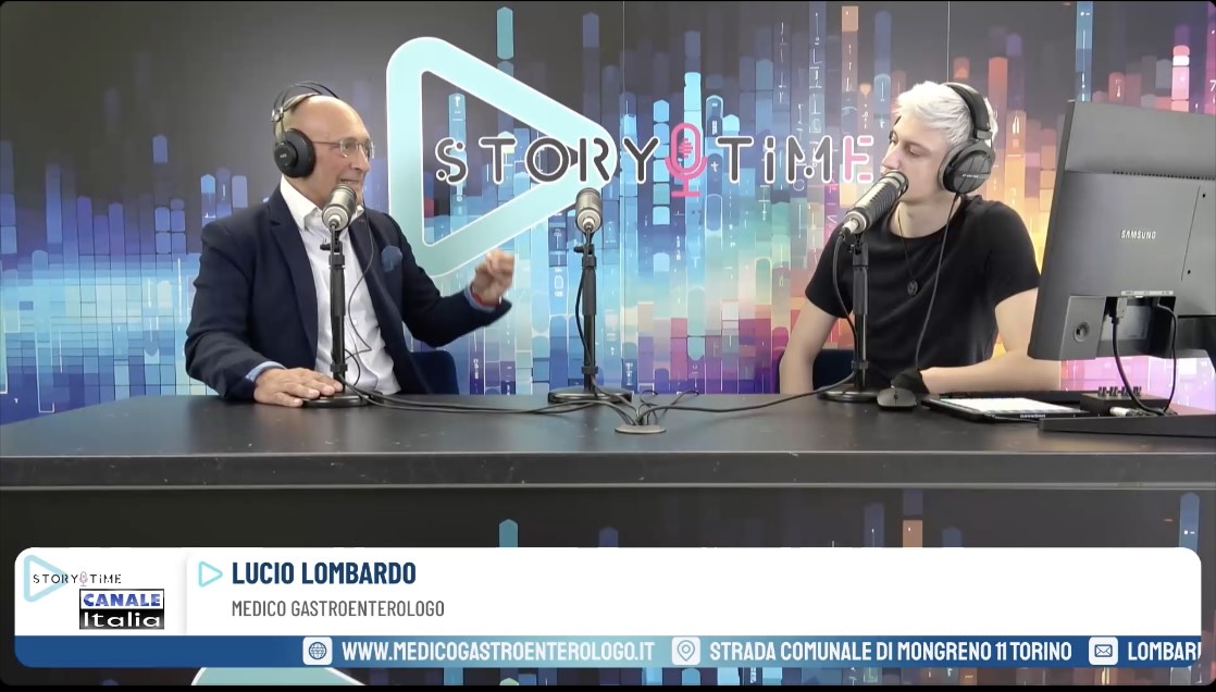 Sibo approfondimento Dott Lombardo, l'immagine mostra il medico durante l'intervista.